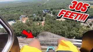 I went up 305 FEET IN THE AIR and this happened... * Kings Dominion VA * | Vlog 40