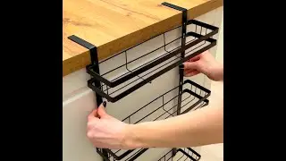 Effortless organization: The mobile shelf you need✌🏼#gadgets #home #kitchen