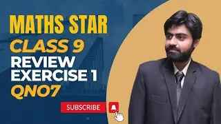 Class 9 Maths Review Exercise 1 Qno7 || Class 9 Maths