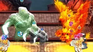 Storm Elemental VS Phoenix and Vampire Castle Crush