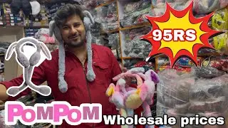 Pompom earmuff 🥰 95RS wholesale price Bangalore / 😍earmuff in wholesale price china 🇨🇳/uvvlogs 
