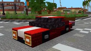 Minecraft: How to Build a Muscle Car in Minecraft | Minecraft New Gen Ford Mustang Tutorial