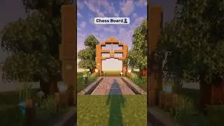 Minecraft Chess Board in the Park 💖