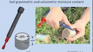 Gravimetric and volumetric moisture content