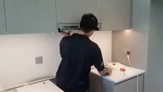 How do New Kitchen Rangehood Fixed?