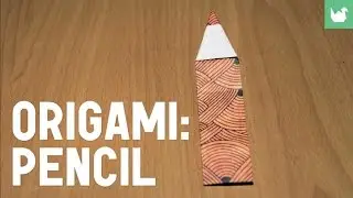 Learn how to make origami easily: The Pencil