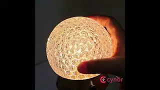 This Lamp Will Transform Your Room! 💡 3-Color Crystal Glow | Aesthetic Desk Light 🔥@cynorbd