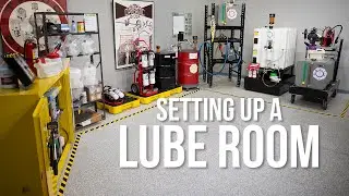 Best Practices When Setting Up a Lube Room