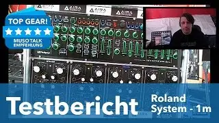 Test - Roland System-1m  Eurorack kompatibles Soundmodul - Deutsch
