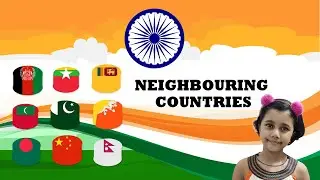 India's neighbouring countries for kids