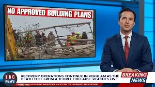 Temple Collapse Death Toll Rises to Five as Illegal Building Claims Emerge
