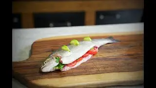 Oven Baked Whole Fish with Herbs & Veggies | Easy & Healthy Recipe