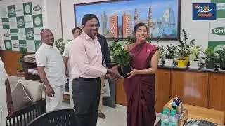 Amrapali Kata took Charge as Commissioner of GHMC from Ronald Rose