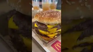 McDonald's Quadruple Quarter Pounder with Big Mac Sauce Hack
