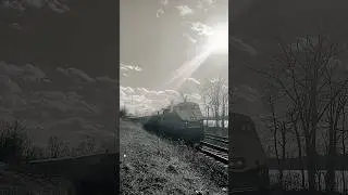 80 Mph #231! MNCR Train #8835 Races Along The Hudson W/ New Haven Heritage #231! Vintage Style View