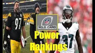 2026 NFL Wildcard Weekend Power Rankings