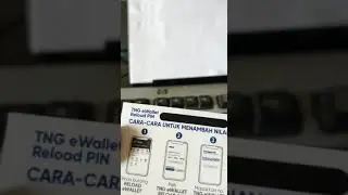 Cara Topup TnG Ewallet Guna Reload Pin