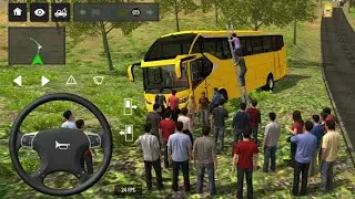 Indonesia Coach bus driving | Euro bus simulator 2026 Android gameplay #game 1 Part 12