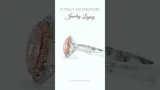 Stunning Pink Diamond Investment Ring | Natural Fancy Colored Diamonds  #diamond #finejewelry