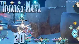 Trials Of Mana Gameplay 20 | Frostbite Fields - Search for the elementals (No Commentary)