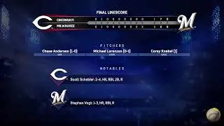 Spring Training - Reds @ Brewers - 03/01/2017- No Commentary