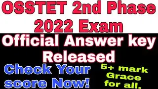 OSSTET 2nd 2021 Official Answer keys Released/OSSTET SCORING CARD RELEASED 2022/@abambition8628