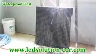 LEDSOLUTION P18.75 Outdoor Curtain LED Display Waterproof