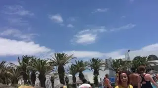 Magic Hammamet Beach [Poolside Entertainment] Bobo. Surf under firing balls