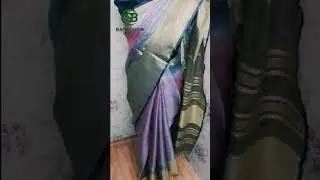 Tissue linen saree|large border |SB Habdloom|viral|trendin|Soft tissue|