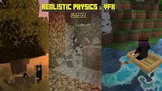 Realistic Physics and VFX Addons for Minecraft PE/ Bedrock Edition Mini Mod Reviews