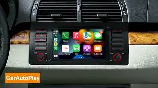 [PE7153B] Автомобильная стереосистема BMX X5 с 7-дюймовым экраном, Android 11 и Octacore, 32 ГБ, CarPlay, Android Auto, DSP, RDS-радио