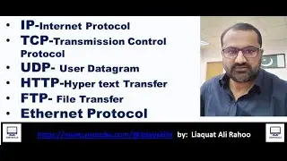 What is Protocol?| TCP/IP, HTTP, UDP, FTP, and  Ethernet Protocols |Types of Protocol in Hindi/Urdu
