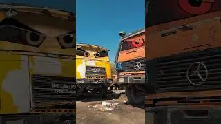 Old MAN & Old BENZ: Angry &Messy😈🚛🗑️😡