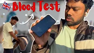Uk lo blood test for GP registration🥲 #studyabroad #nhs #uk #ukvlog #teluguyoutuber