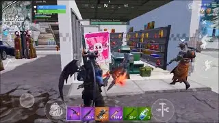 Search Showtime Poster, Visit Trucker&rsquo;s Oasis, Ice Cream Parlour, Frozen Lake - Fortnite - Jason Mc
