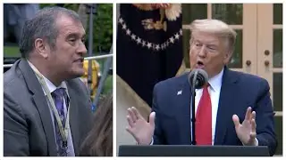 SHUT YOUR MOUTH: Trump EXPLODES on Reporter at HEATED Press Briefing from the White House