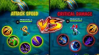 LAYLA CRITICAL VS LAYLA ATTACK SPEED BUILD LAYLA BEST 2023