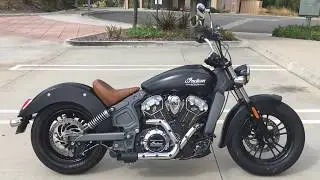 Indian Scout - Hacker Mayhem exhaust