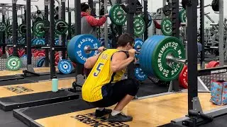 Squat everyday Day 1210: 200kg twenty days in a row (200x3)