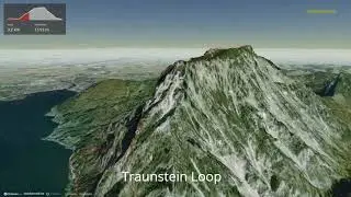 Traunstein Loop ∆ hiking trails ∆ 3d-trail.com/austria/
