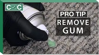 Pro Tip - Removing Gum from Carpet | Clean Care