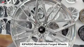 Polished Monoblock Forged Alloy Wheels from KIPARDO