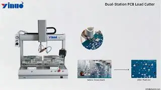 electronic component lead cutter machine