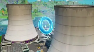 Collect Floating Rings at Steamy Stacks All Locations - Fortnite