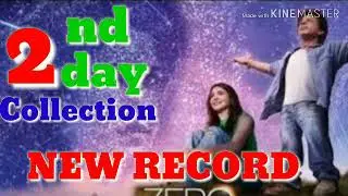 Zero 2nd Day Box Office Collection || Shah Rukh Khan || Zero 2nd Day Collection||