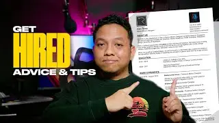 The Resume That Got Me Hired As A Video Editor | RESUME for Video Editors and Content Creators