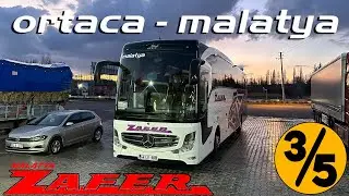 #351 MALATYA ZAFER TURİZM / ORTACA - MALATYA OTOBÜS YOLCULUĞU 3.BÖLÜM
