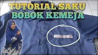 Tutorial Saku Bobok Kemeja ~ Rnie Tailor