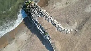 Highcliffe Beach, Dorset - DJI Mini 3