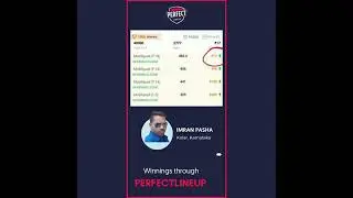 Winnings through PerfectLineup